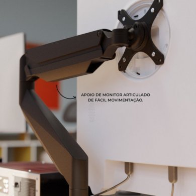 Suporte Monitor Articulado Elements Armstrong Duo