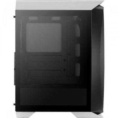 70166 Aerocool gabinete Aero One Mid Tower lateral em vidro branco
