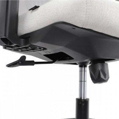 70331 Cadeira Elements Helene Preta e Cinza Braços 3D