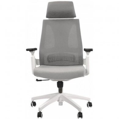 70337 Cadeira Elements Helene Special Branca Cinza Claro