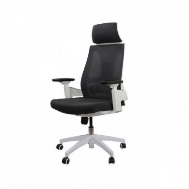 Cadeira Elements Helene Special Branca e Grafite