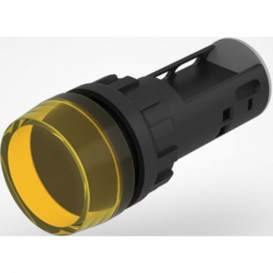 704.020.4 Atuador EAO 29MM redondo amarelo translúcido