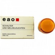 Atuador EAO 29MM redondo amarelo translúcido 