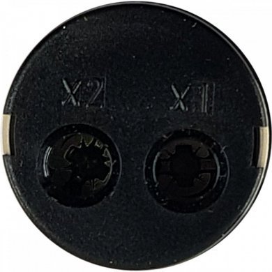 704.020.4 Atuador EAO 29MM redondo amarelo translúcido