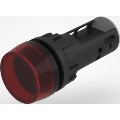 704.022.2 Atuador EAO 29MM redondo vermelho translúcido