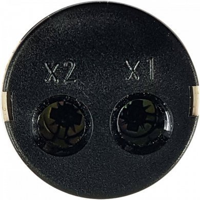 704.022.2 Atuador EAO 29MM redondo vermelho translúcido