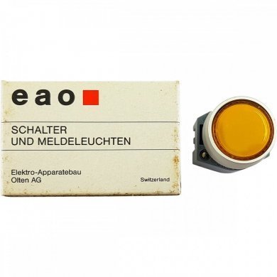 704.042.4 Atuador EAO 29MM alumínio amarelo translúcido