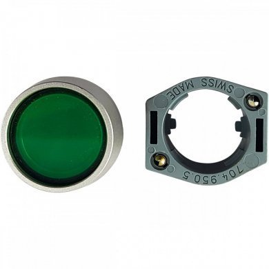 704.042.5 Atuador EAO 29MM alumínio verde translúcido