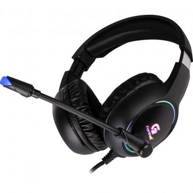 70552 Fortrek headset gamer Holt RGB com drivers de 50mm