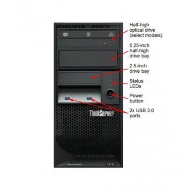 70LVA002BN Servidor Lenovo ThinkServer TS150