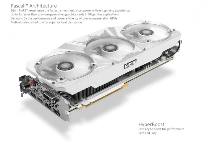 70NSH6DHL2SH Placa de Video Galax NVIDIA GTX 1070