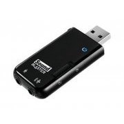 Foto de 70SB129000000 Placa de Som Externa Creative Sound Blaster X-Fi Go  Conexão: USB 2.0, Fones de ouvido 3D