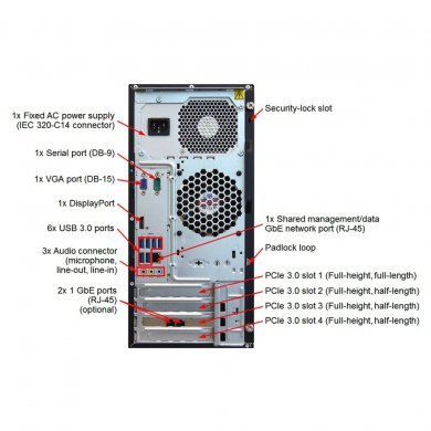 70UBA008BN Lenovo Servidor DCG TS150 Intel E3-1225V6