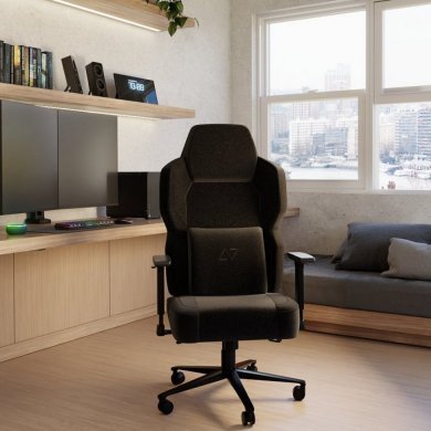 71078 Cadeira Gamer Elements Magna Linho Grafite