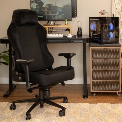 Cadeira Gamer Elements Lunari Fearless preta