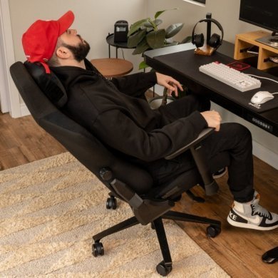 Cadeira Gamer Elements Lunari Fearless preta