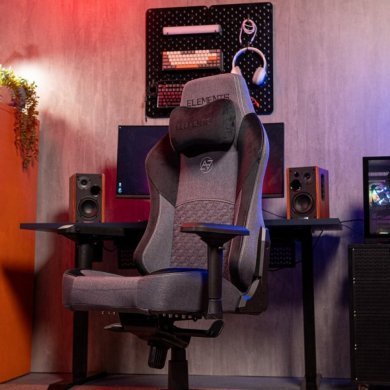 71080 Cadeira Gamer Elements Lunari Fearless cinza