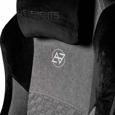 71080 Cadeira Gamer Elements Lunari Fearless cinza