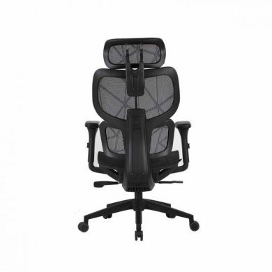 71468 Cadeira Ergonômica Elements Siggy Preta 100% Mesh