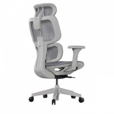 71469 Cadeira Ergonômica Elements Siggy Cinza 100% Mesh