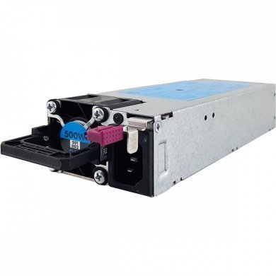 HPE fonte redundante 500W ML350 DL360/380 G9