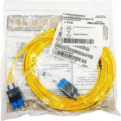 727202R5820025F Corning cordão duplex SM OS2 SC-UPC/SC-UPC 7.62m