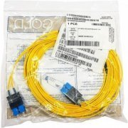 Corning cordão duplex SM OS2 SC-UPC/SC-UPC 7.62m 25ft monomodo 9/125 amarelo zipcord plenum