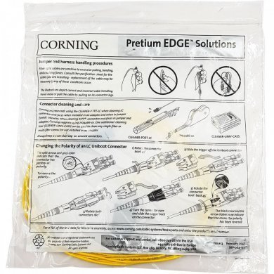 Corning cordão duplex SM OS2 SC-UPC/LC-UPC 2.74m