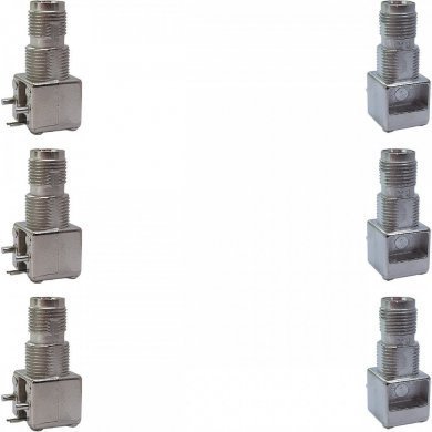 73205-5033 Conector RF TNC macho angular para PCB (Kit 3x und)