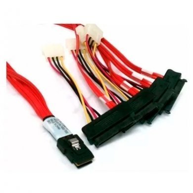 74562-7022 LSI cabo SAS SFF-8787 para 4x SATA SFF-8482