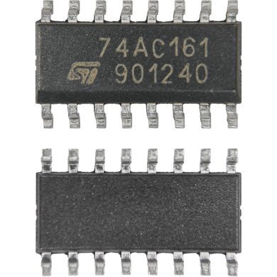 74AC161 10x Ci 74AC161MTR Contador preresetavel sincrono 4Bit