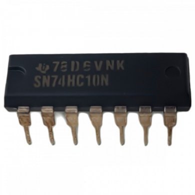 CI SN74HC10N Portas lógicas Tripla DIP14 (Kit 5x)