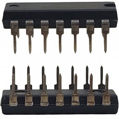 CI SN74HC10N Portas lógicas Tripla DIP14 (Kit 5x)