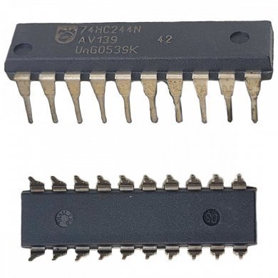 CI 74HC244N Octal buffer line DIP20 (Kit 5x)