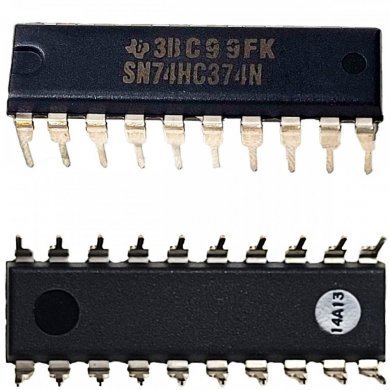 CI 74HC374N Flip Flop 3 estados DIP20 (Kit 5x)