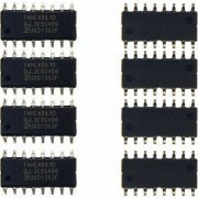 CI 74HC4051D mux demux analógico SOIC16 (Kit 4x un) K