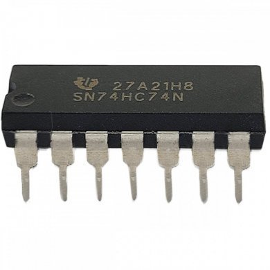 CI 74HC74N Flip Flop Dual DIP20 (Kit 5x)