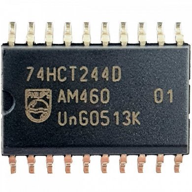 74HCT244D CI buffer liner 5.5V SOIC20 SMD (Kit 5x und)