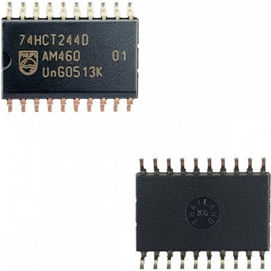 74HCT244D CI buffer liner 5.5V SOIC20 SMD (Kit 5x und)