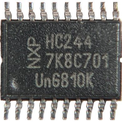 74HCT244PW 10x Ci NXP HC244 Buffer Octal 8 bits 3 state TSSOP-20