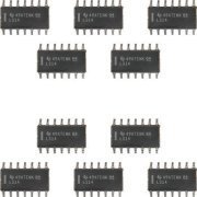 10x IC inverter hex schmitt trigger CMOS SOIC-14 6ch 4.75V to 5.25V bipolar inverter with Schmitt-Trigger inpu