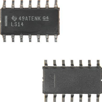 74LS14D 10x Porta Lógica nverter hex schmitt trigger CMOS SOIC-14