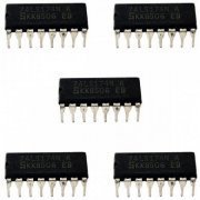 CI 74LS174N Flip Flop DIP (Kit 5x) Kit com 5 unidades ...