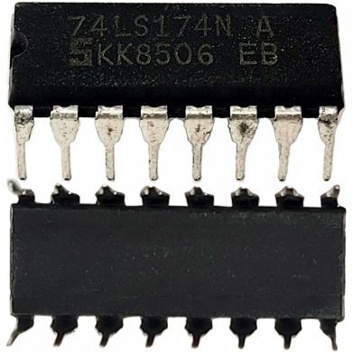 CI 74LS174N Flip Flop DIP (Kit 5x)