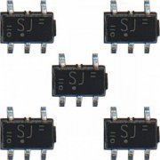 5x Ci 74LV1T08 porta logica AND 2 entradas TSSOP-5 marcação de lote no componente:  SJ / kit com 5 unidades