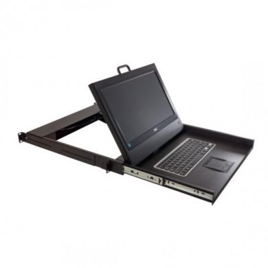 75547 HAMMER Gaveta LCD KVM USB Teclado e Mouse