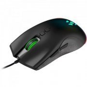 Fortrek mouse gamer Blackfire RGB 6 botões 7200DPI preto Switch Huano