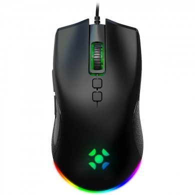 75683 Fortrek mouse gamer Blackfire RGB 6 botões 7200DPI preto