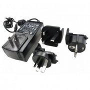 Digi fonte 5VDC 6A 30W plug 5.5x2.5x9.5mm compatível com AnywhereUSB 2 Plus, conectores US/UK/EU/AU