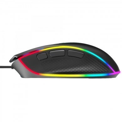 77245 Fortrek mouse gamer Cruisesr RGB 12000DPI USB preto